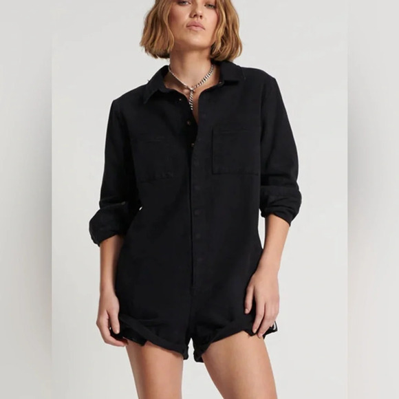 One Teaspoon Pants - One Teaspoon NWT Prophecy Jumpsuit in black